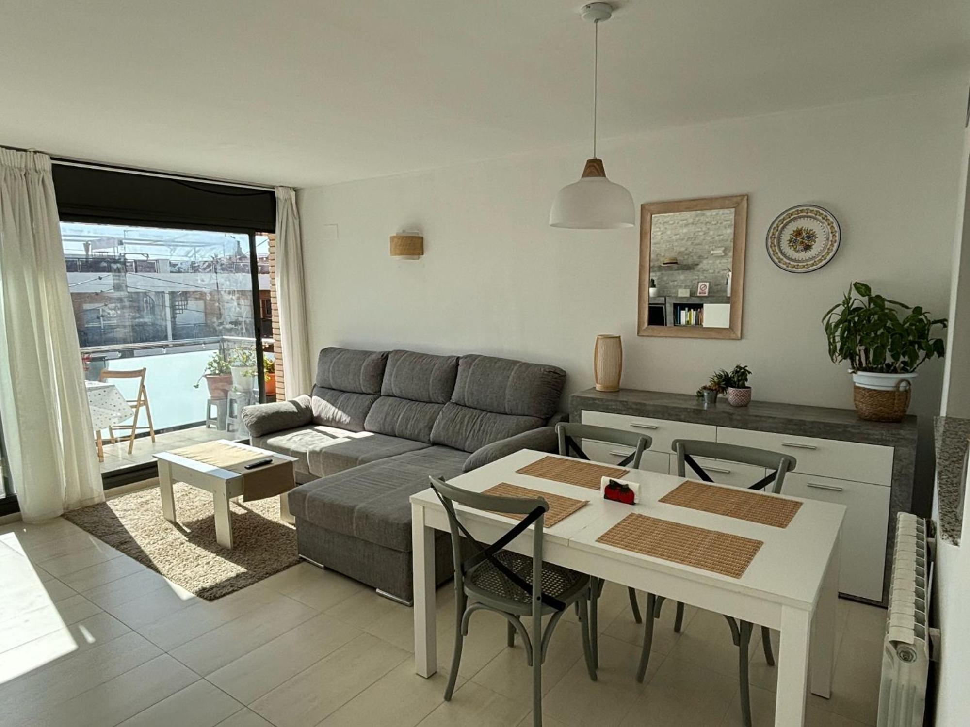 Ferienwohnung Atico En Cubelles Playa Exterior foto